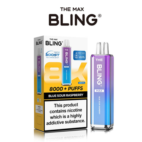 The Crystal Bling Max 8000 Prefilled Vape Pod Kit Box of 5 - Vapeshopdistro