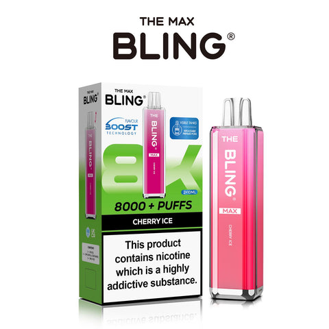The Crystal Bling Max 8000 Prefilled Vape Pod Kit Box of 5 - Vapeshopdistro