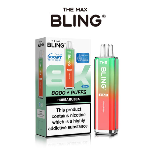 The Crystal Bling Max 8000 Prefilled Vape Pod Kit Box of 5 - Vapeshopdistro