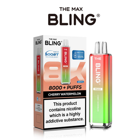 The Crystal Bling Max 8000 Prefilled Vape Pod Kit Box of 5 - Vapeshopdistro