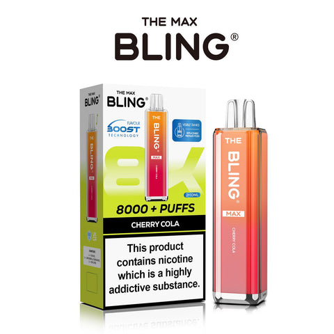 The Crystal Bling Max 8000 Prefilled Vape Pod Kit Box of 5 - Vapeshopdistro