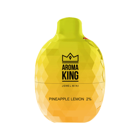 Aroma King Jewel Mini 600 Disposable Vape Pod Box of 10-Pineapple Lemon-vapeukwholesale