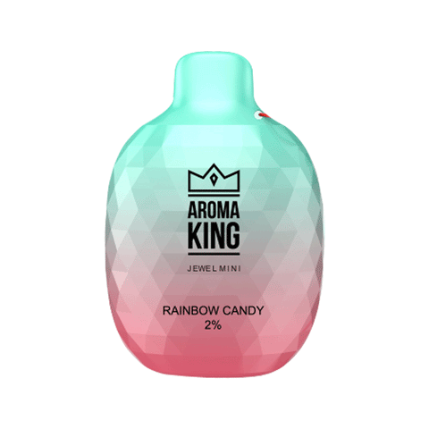 Aroma King Jewel Mini 600 Disposable Vape Pod Box of 10-Rainbow Candy-vapeukwholesale