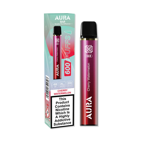 Aura Bar 600 Puffs Disposbale Vape Pod Box of 10 - Vapeshopdistro