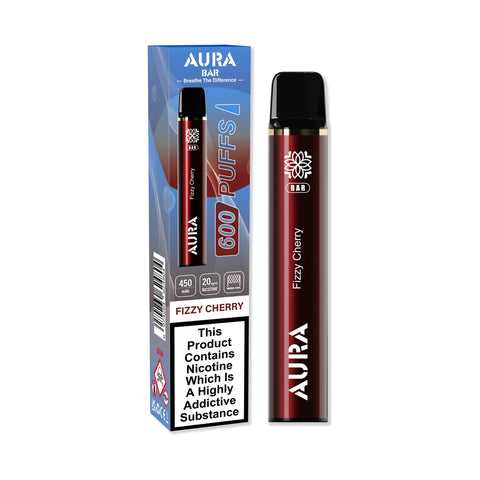 Aura Bar 600 Puffs Disposbale Vape Pod Box of 10 - Vapeshopdistro