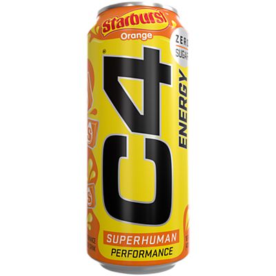 C4 Energy Starburst Orange 12 x 500ml