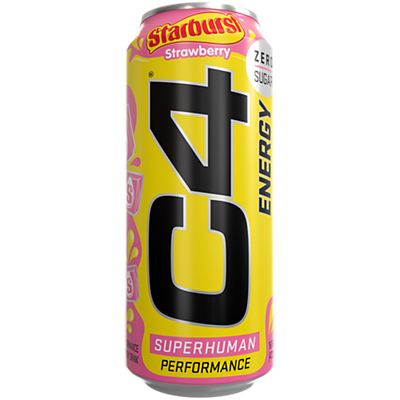 C4 Energy Starburst Strawberry 12 x 500ml