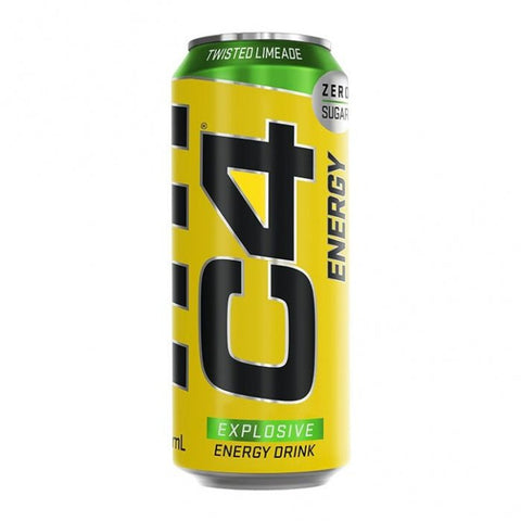 C4 Energy Twisted Limeade 12 x 500ml