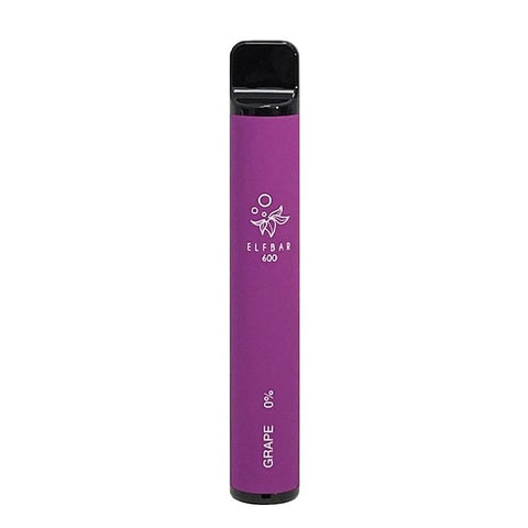 Elf Bar Disposable Pod - 0mg - Box of 10-Grape-vapeukwholesale