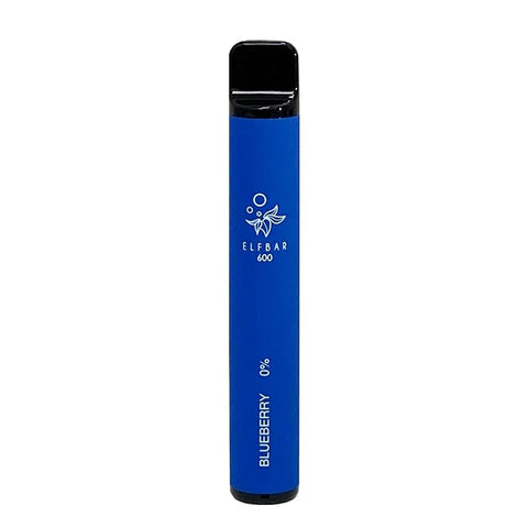 Elf Bar Disposable Pod - 0mg - Box of 10-Blueberry-vapeukwholesale