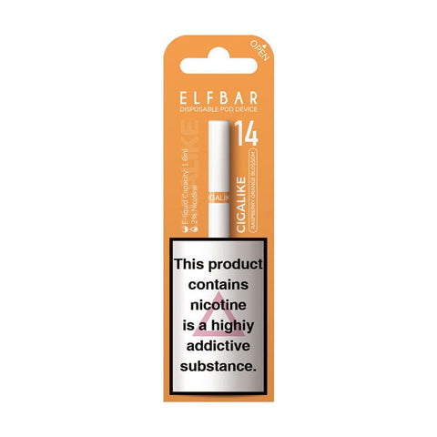 Elf Bar Cigalike Disposable Vape Pod Box of 10-Raspberry Orange Blossom (Box Of 10)-vapeukwholesale