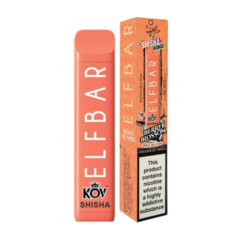 Elf Bar Kov Shisha Disposable Vape Pen - 20mg-Berry Blossom-vapeukwholesale