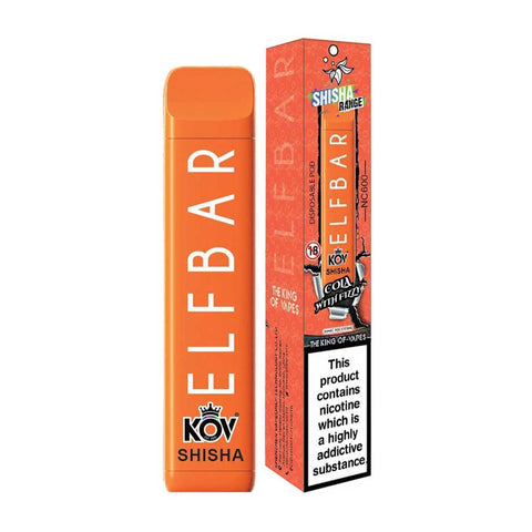 Elf Bar Kov Shisha Disposable Vape Pen - 20mg-Cola With Fizzy-vapeukwholesale