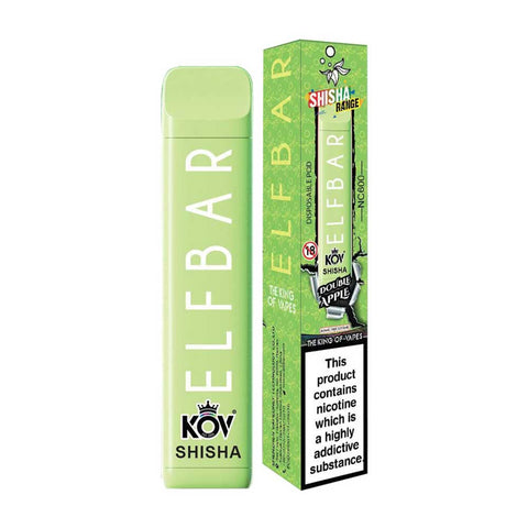 Elf Bar Kov Shisha Disposable Vape Pen - 20mg-Double Apple-vapeukwholesale