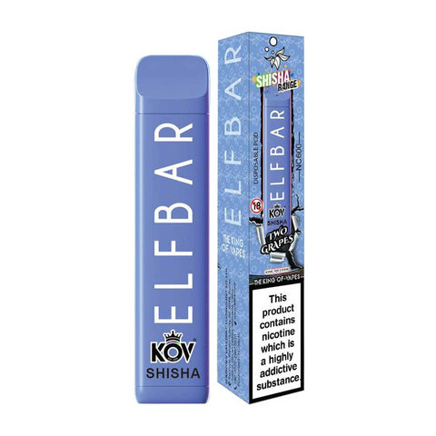 Elf Bar Kov Shisha Disposable Vape Pen - 20mg-Two Grapes-vapeukwholesale