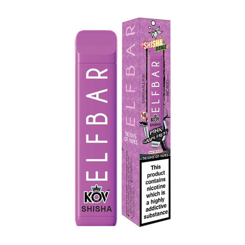 Elf Bar Kov Shisha Disposable Vape Pen - 20mg-Pink Grapefruit-vapeukwholesale