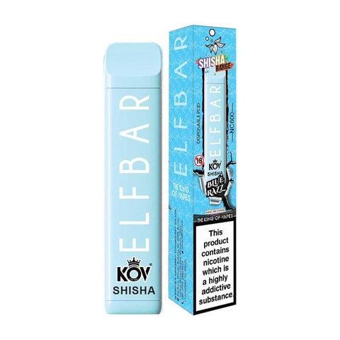 Elf Bar Kov Shisha Disposable Vape Pen - 20mg-Blue Razz-vapeukwholesale