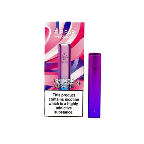 Elf Bar Mate 500 Disposable Vape Pod | 10 Pack | vapeukwholesale-Aurora Purple-vapeukwholesale