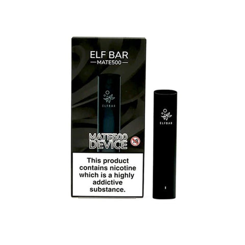 Elf Bar Mate 500 Disposable Vape Pod | 10 Pack | vapeukwholesale-Black-vapeukwholesale