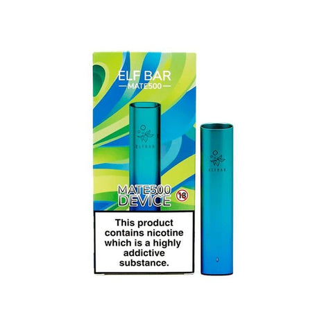 Elf Bar Mate 500 Disposable Vape Pod | 10 Pack | vapeukwholesale-Aurora Blue-vapeukwholesale