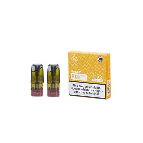 Elf Bar Mte P1 Pre-Filled Disposable Pods Pack Of 2-Mango-vapeukwholesale