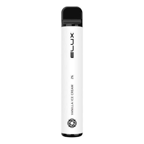 Elux Bar 600 Disposable Vape Pod Box of 10-Vanilla Ice Cream-vapeukwholesale