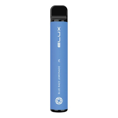 Elux Bar 600 Disposable Vape Pod Box of 10-Blue Razz Lemonade-vapeukwholesale
