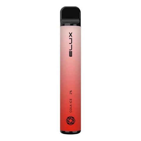 Elux Bar 600 Disposable Vape Pod Box of 10-Cola Ice-vapeukwholesale