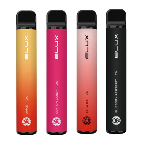 Elux Bar 600 Disposable Vape Pod Box of 10-Mango-vapeukwholesale