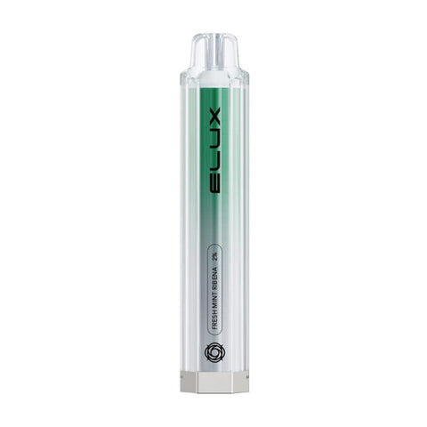 Elux Cube 600 Disposable Vape Puff Pod Box of 10-Fresh Mint RBN-vapeukwholesale