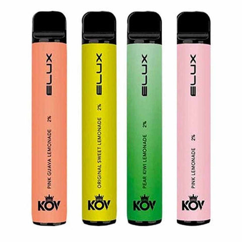 ELUX KOV Lemonade Series Bar 600 Puffs | 10 Pack | vapeukwholesale-Pink Guava Lemonade-vapeukwholesale