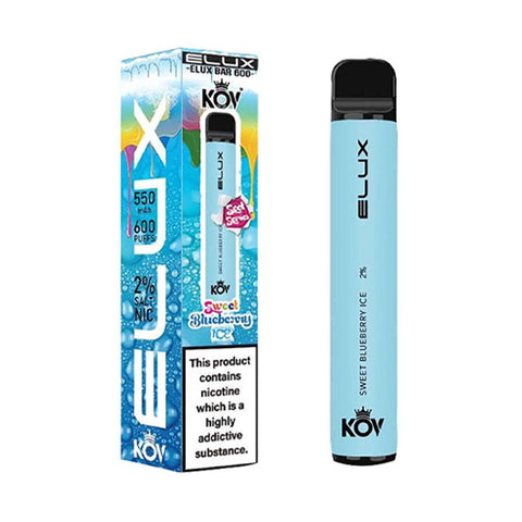 Elux Bar 600 KOV Sweet Series Disposable Vape Pod Box of 10-Sweet Watermelon Ice-vapeukwholesale