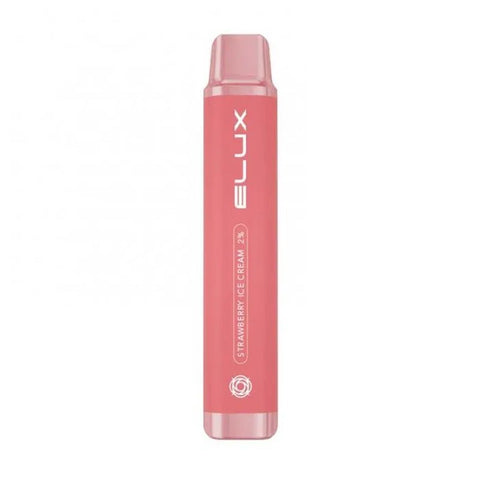Elux Pro 600 Puffs Disposable Vape Pod Box of 10-Strawberry ice cream-vapeukwholesale