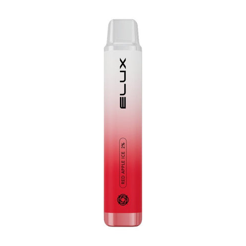 Elux Pro 600 Puffs Disposable Vape Pod Box of 10-Red Apple Ice-vapeukwholesale