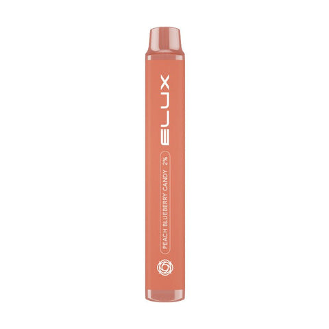 Elux Pro 600 Puffs Disposable Vape Pod Box of 10-Peach Blueberry Candy-vapeukwholesale