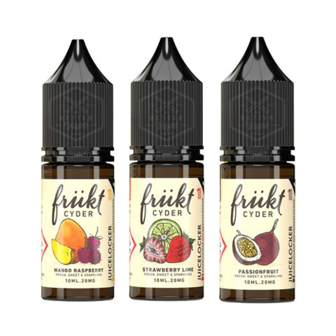 Frukt Cyder 10ML Nic Salt (Pack of 10)-10mg-vapeukwholesale