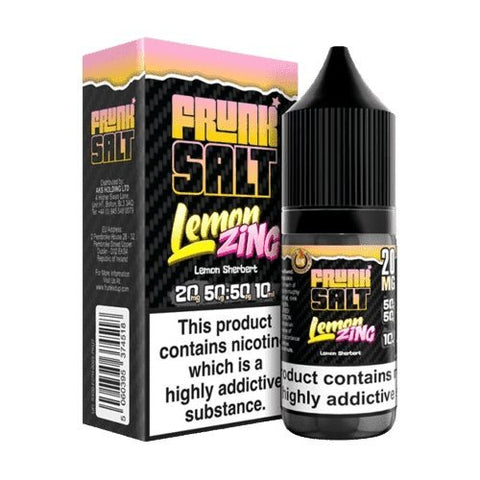 Frunk 10ml Nic Salt (Pack of 10)-Lemon Zing-vapeukwholesale