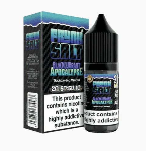 Frunk 10ml Nic Salt (Pack of 10)-Blackcurrant Apocalypse-vapeukwholesale