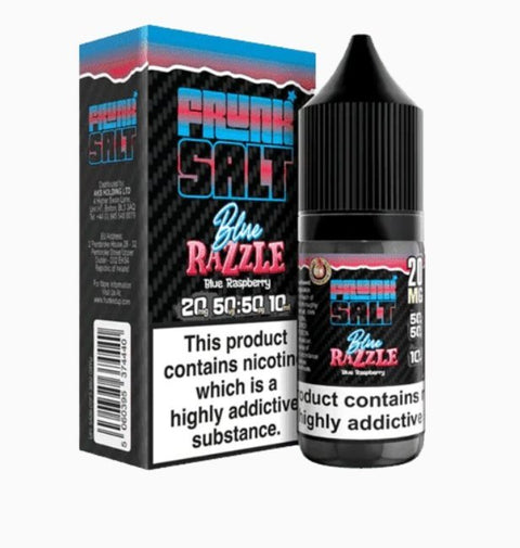 Frunk 10ml Nic Salt (Pack of 10)-Blue Razzle-vapeukwholesale