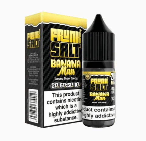 Frunk 10ml Nic Salt (Pack of 10)-Banana Man-vapeukwholesale