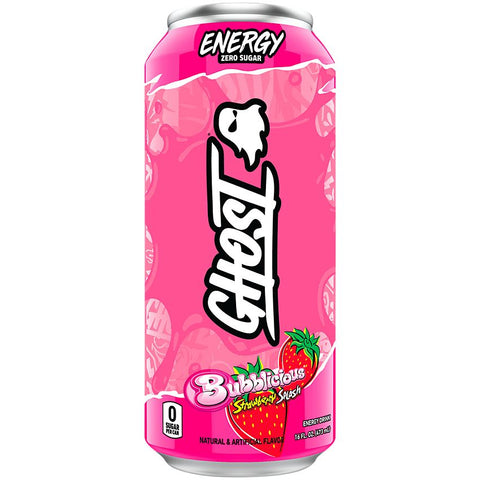 Ghost Energy Bubblicious Strawberry Splash 12 x 473ml