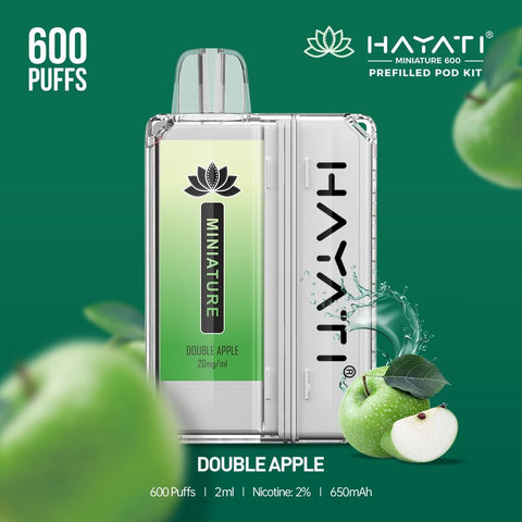 Hayati Miniature 600 Prefilled Pod Kit - Vapeshopdistro