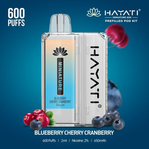 Hayati Miniature 600 Prefilled Pod Kit - Vapeshopdistro