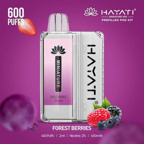 Hayati Miniature 600 Prefilled Pod Kit - Vapeshopdistro