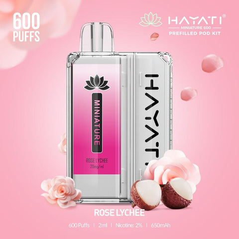 Hayati Miniature 600 Prefilled Pod Kit - Vapeshopdistro