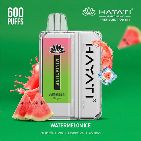 Hayati Miniature 600 Prefilled Pod Kit - Vapeshopdistro