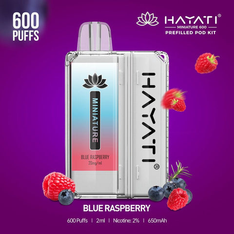 Hayati Miniature 600 Prefilled Pod Kit - Vapeshopdistro