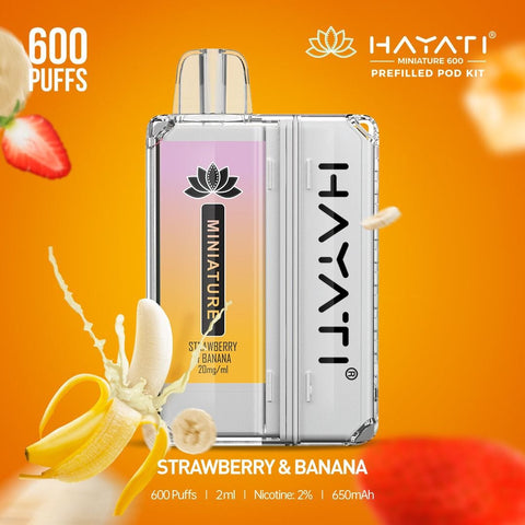 Hayati Miniature 600 Prefilled Pod Kit - Vapeshopdistro