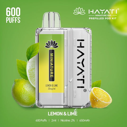 Hayati Miniature 600 Prefilled Pod Kit - Vapeshopdistro