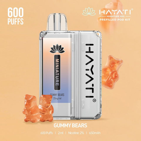 Hayati Miniature 600 Prefilled Pod Kit - Vapeshopdistro